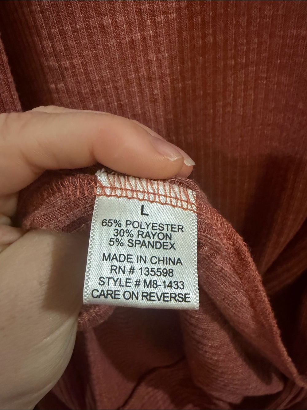 CURE. Ribbed Open Front Cardigan - Picture 5 of 6
